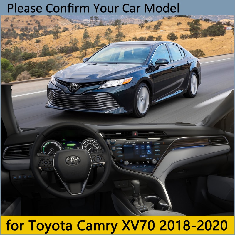Dashboard Cover Protective Pad for Toyota Camry XV70 2018 2019 2020 - Image 2