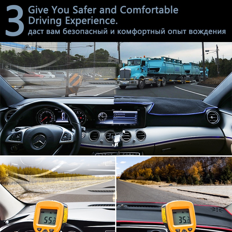 Dashboard Cover Protective Pad for Toyota Camry XV70 2018 2019 2020 - Image 4