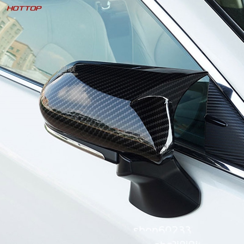 For Toyota CHR/Camry/Prius 2018 2019 Ox Horn Rearview Mirror Housing Rearview Mirror Cover Side Mirror Mirror Retrofitting - Image 2