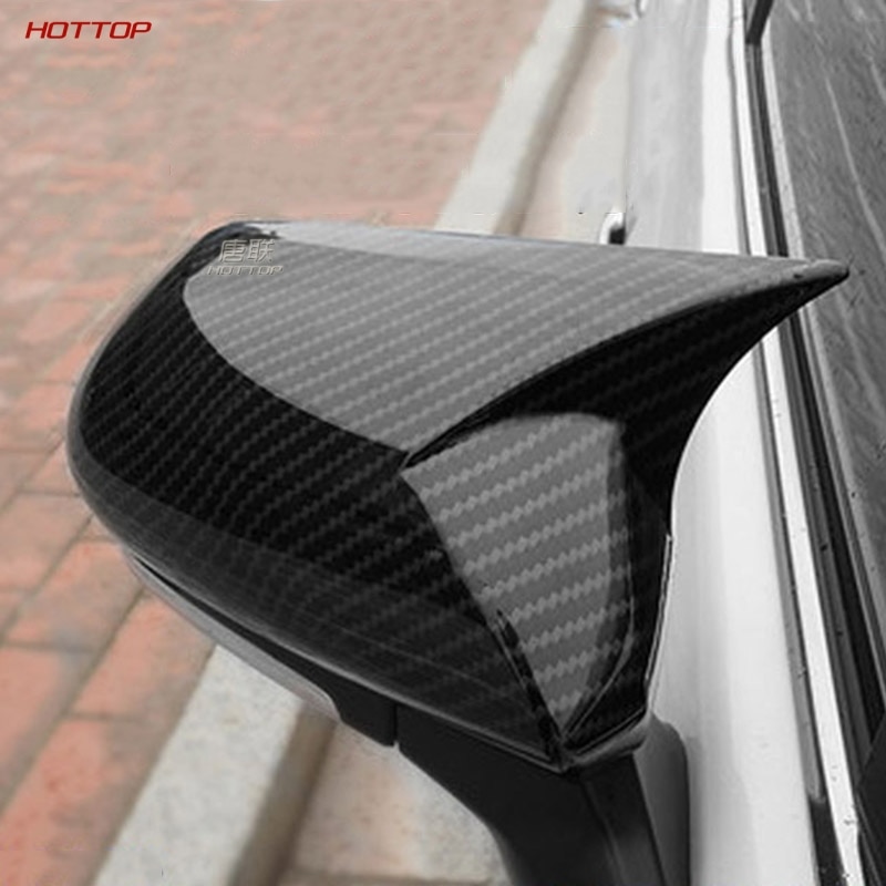 For Toyota CHR/Camry/Prius 2018 2019 Ox Horn Rearview Mirror Housing Rearview Mirror Cover Side Mirror Mirror Retrofitting - Image 3