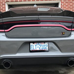 Dodge Charger wicker-bill spoiler