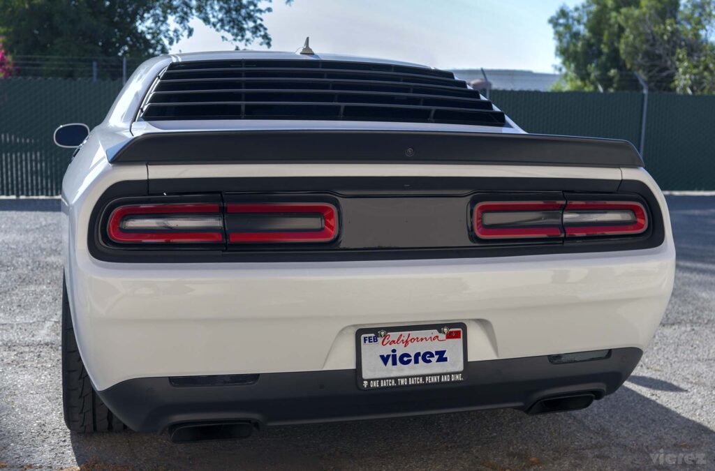 Dodge Challenger Window louver Zlowe Concept