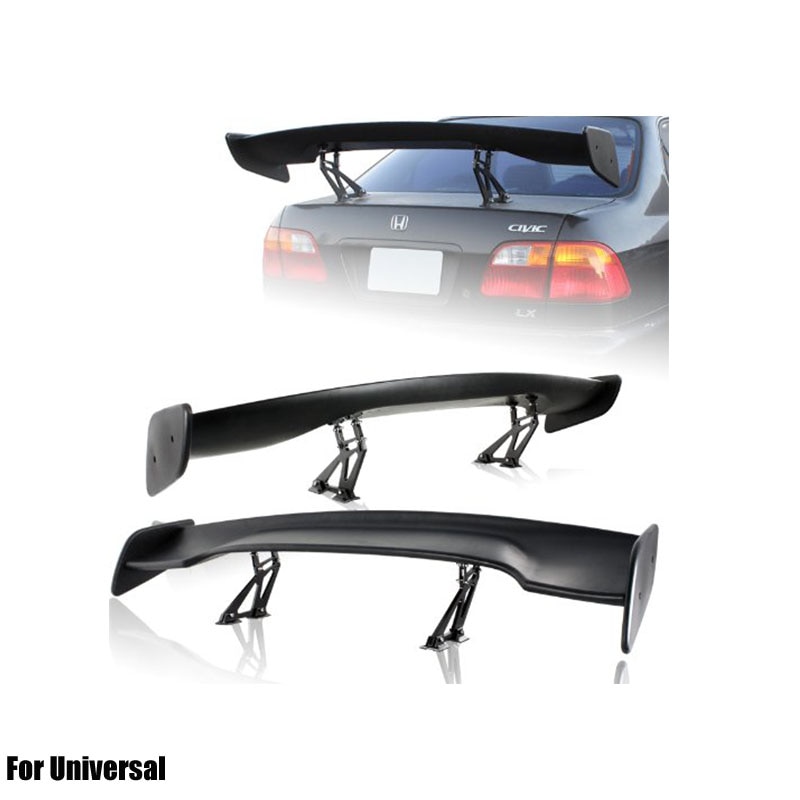 Racing spoiler, universal spoiler