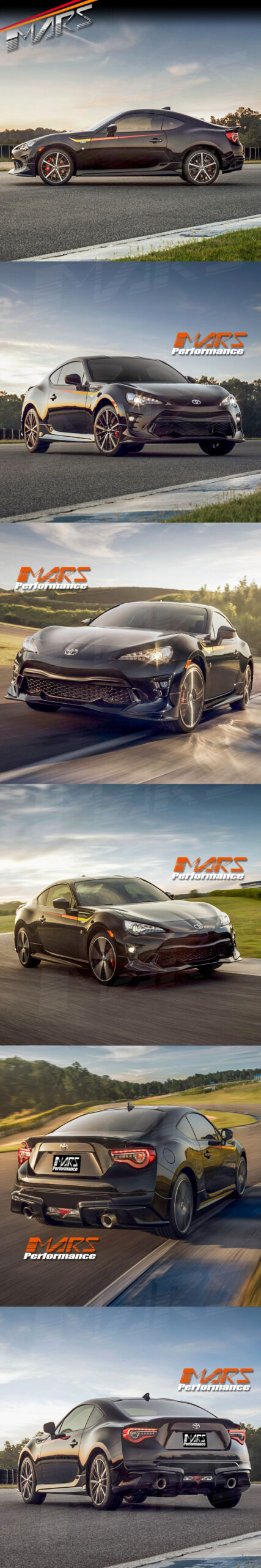 SIDE SKIRTS BODYKITS FOR TOYOTA 86 GT GTS & SUBARU BRZ & TRD 2016-2020 - Image 3