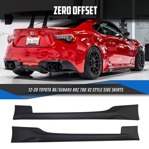 SIDE SKIRTS BODYKITS FOR TOYOTA 86 GT GTS & SUBARU BRZ & TRD 2016-2020