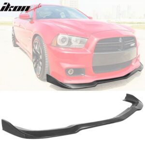 11-14 Dodge Charger SRT Front Bumper Lip Splitter - PU