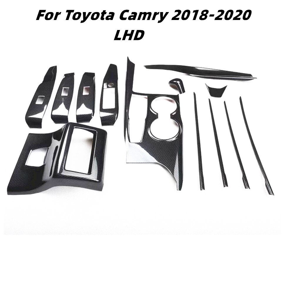 Toyota Camry 2018-2022 Carbon Fiber Interior Trims