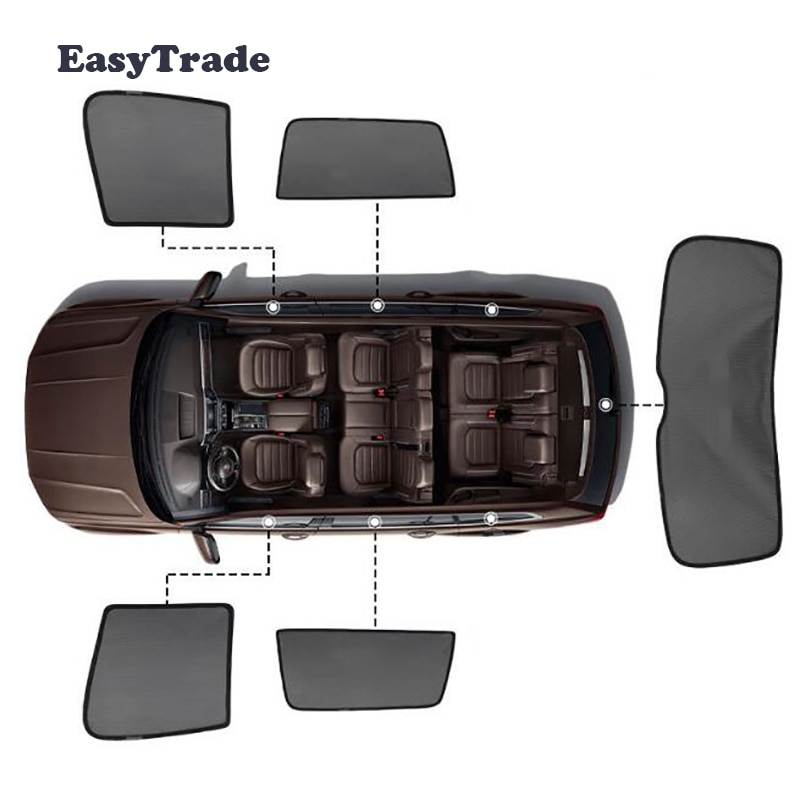Magnetic Car Sun shade For Toyota Camry 2018 2019 2020 Accessories Mesh Sunshade Side Window Sun Visor Sunscreen Insulation