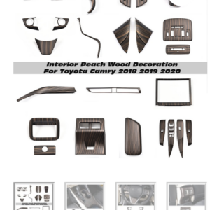 Toyota Camry 2018+ interior wood trim
