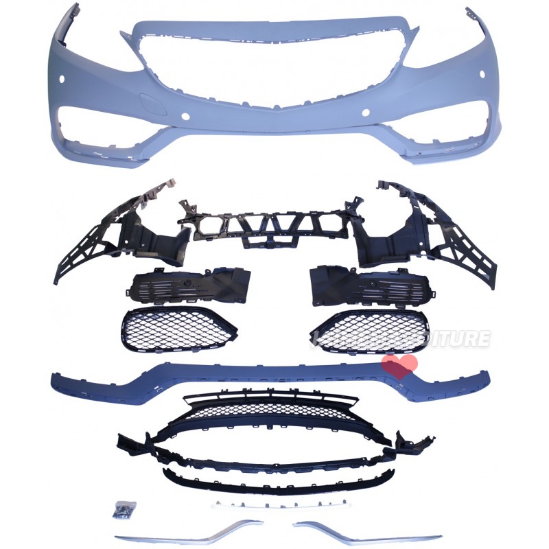 Mercedes W212 E63 FRONT BUMPER - Image 3